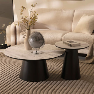 Monroe 2PC Round Coffee Table Set